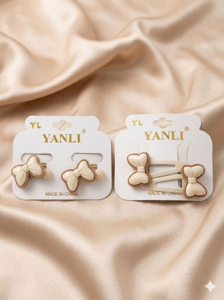 Fiyonk Figürlü Lastik Ve Çıtçıtlı Çocuk Toka