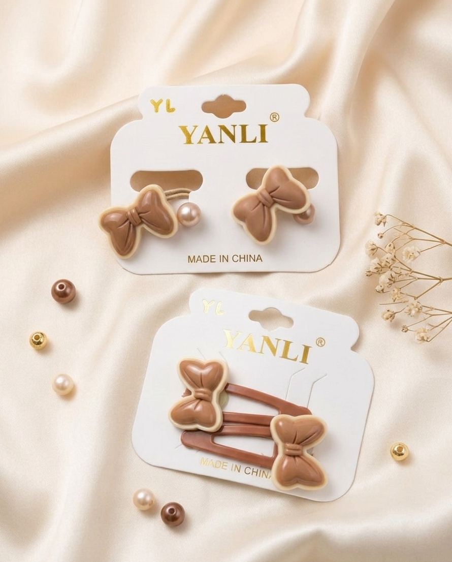 Fiyonk Figürlü Lastik Ve Çıtçıtlı Çocuk Toka