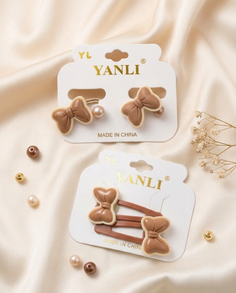 Fiyonk Figürlü Lastik Ve Çıtçıtlı Çocuk Toka
